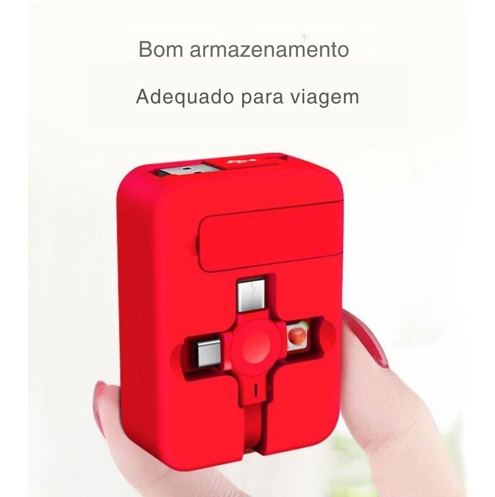 Cabo de carregamento, 3 em 1