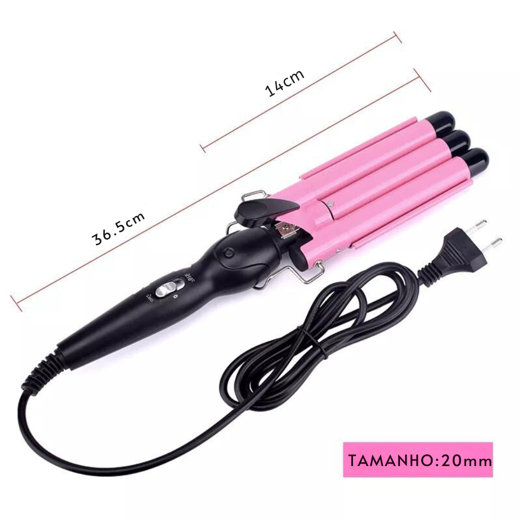 TriCurl Fusion, Prancha Modeladora de Cachos Profissional