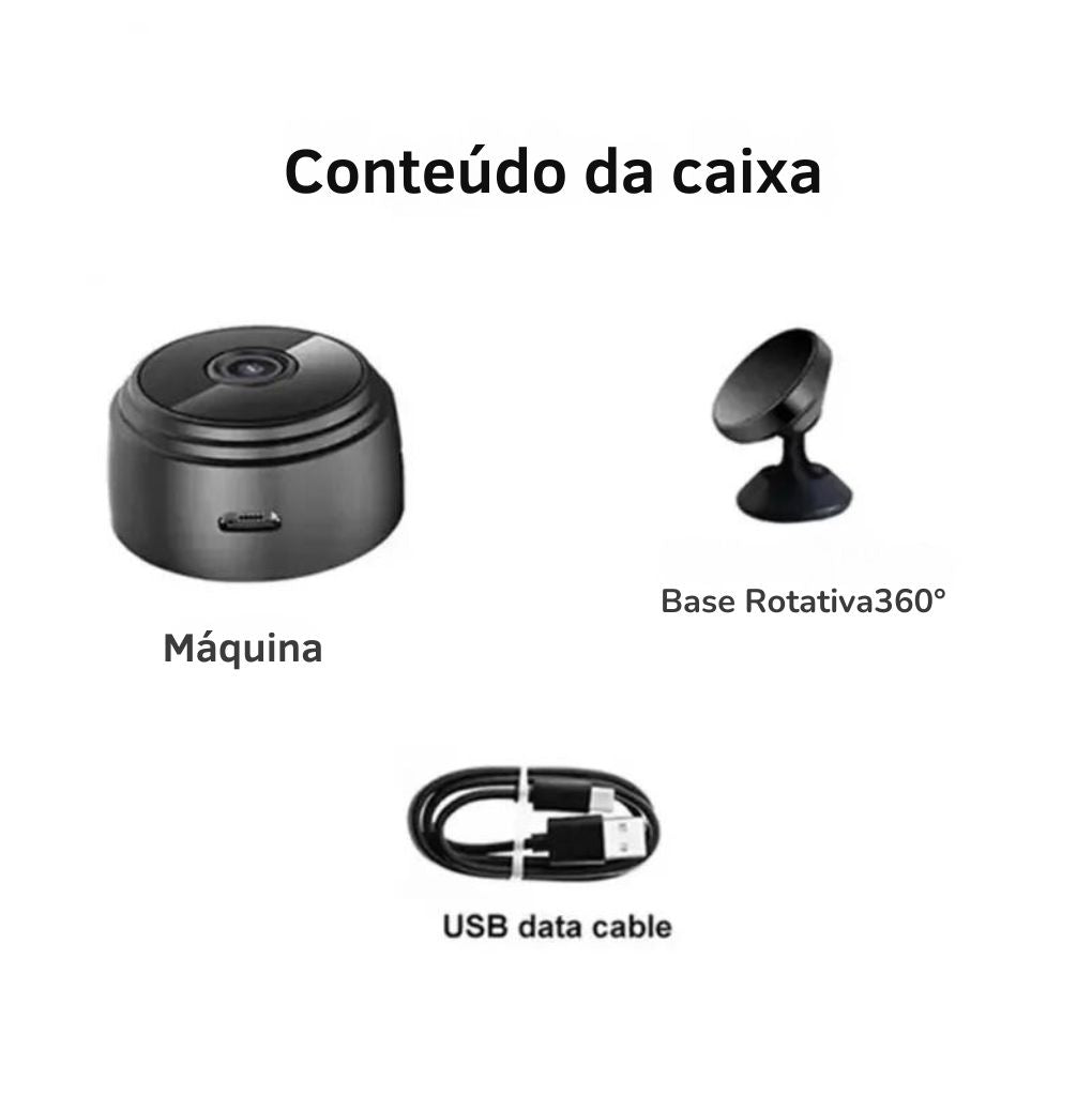 MiniCam, Mini Câmera de Segurança Sem Fio