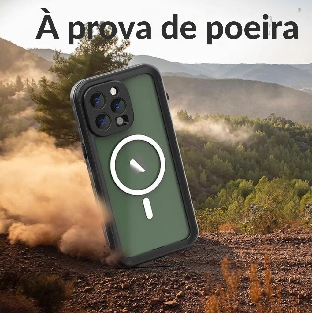 Ultimate, Capa impermeável, proteção total , iPhone 15, 14, 13 Pro Max, 15 Plus, 15 Plus e 14 Pro Max Capa