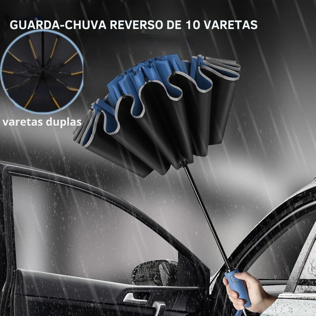 Guarda Chuva, sombrinha. ReflexPro. Luz Refletora de Segurança