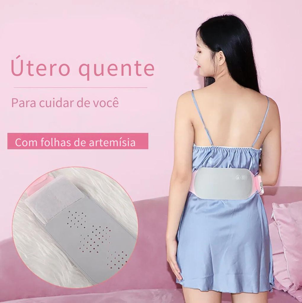 Cinto de aquecimento para alívio menstrual