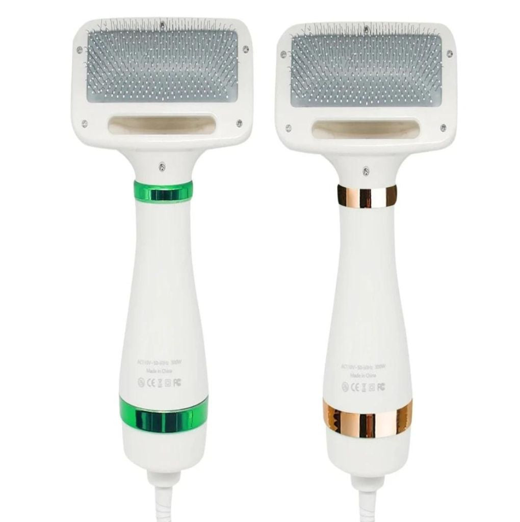 Secador de pelos de animais com escova