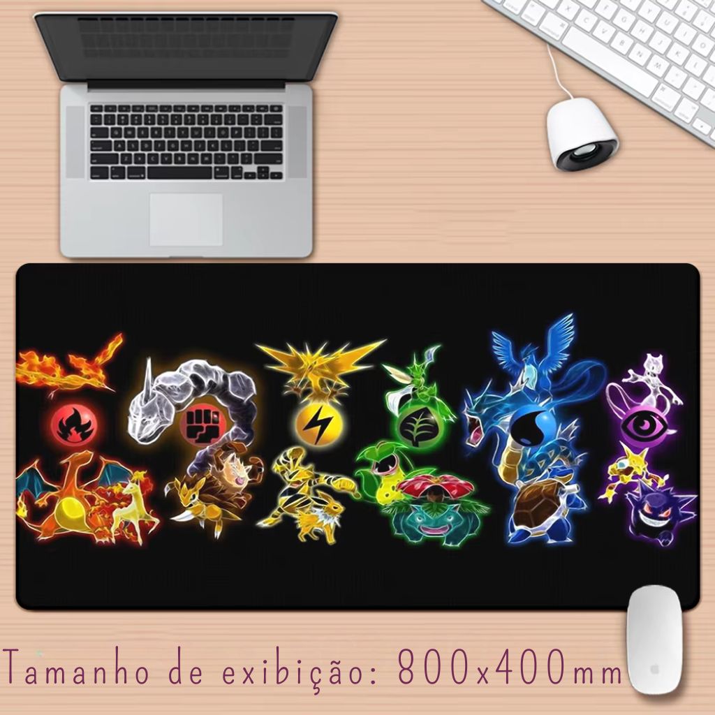 Tapete de Rato Pokémon: Mais Espaço, Mais Estilo, Mais Desempenho!