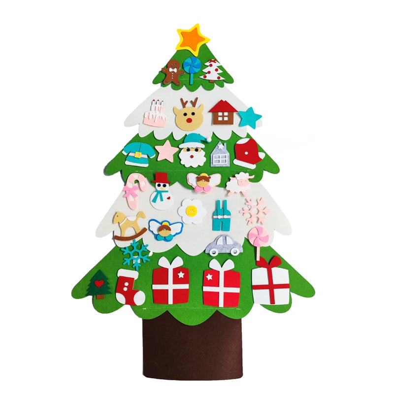 Árvore de Natal em Feltro, Montessori