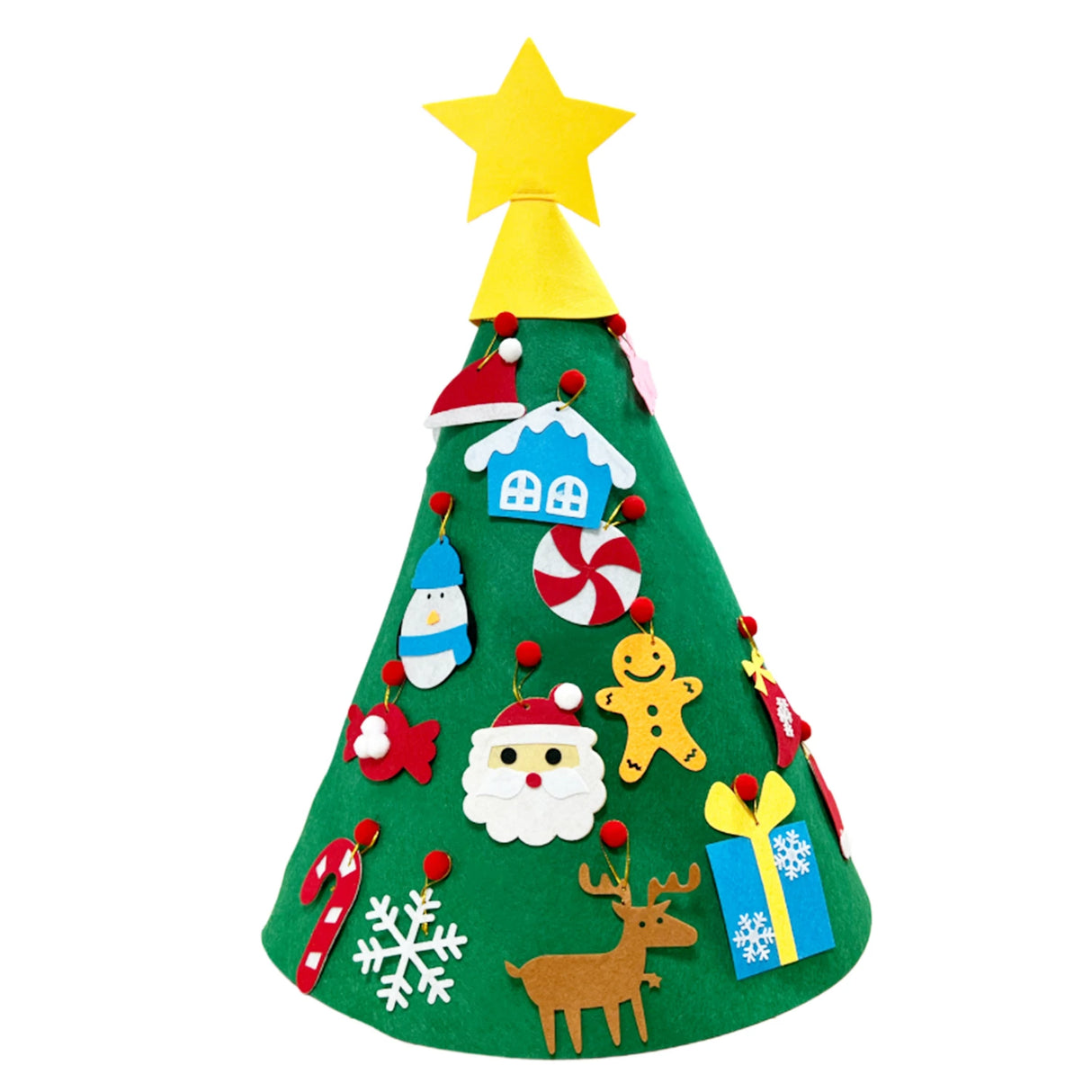 Árvore de Natal em Feltro, Montessori