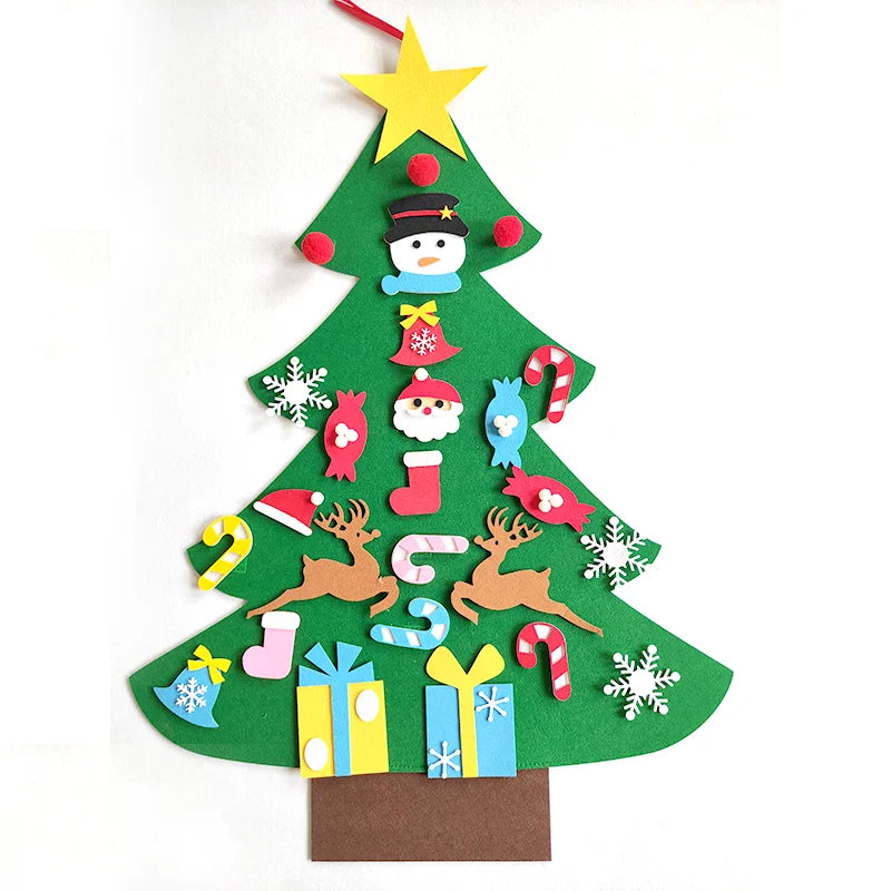 Árvore de Natal em Feltro, Montessori