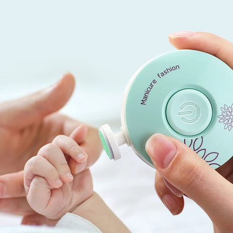 Corta Unhas Elétrico para Bebés, Crianças e Adultos.
