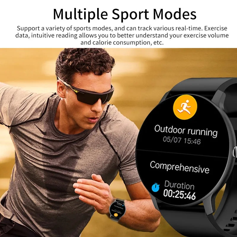 Relógio Corrida e Fitness. Android e iOS.