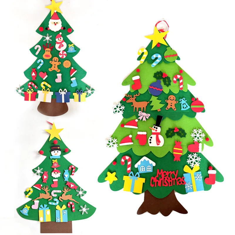 Árvore de Natal em Feltro, Montessori