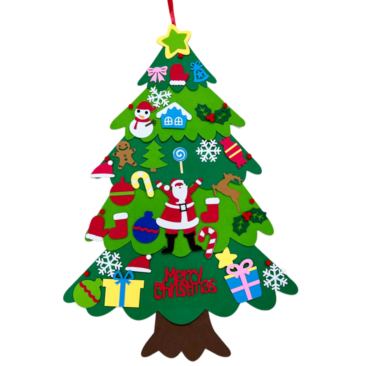 Árvore de Natal em Feltro, Montessori