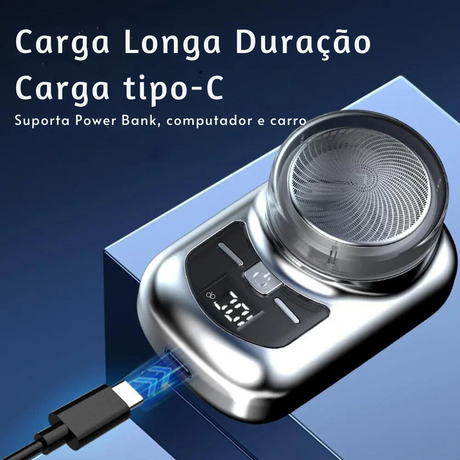 Mini Barbeador Portátil