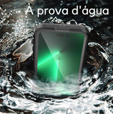 Ultimate, Capa impermeável, proteção total , iPhone 15, 14, 13 Pro Max, 15 Plus, 15 Plus e 14 Pro Max Capa