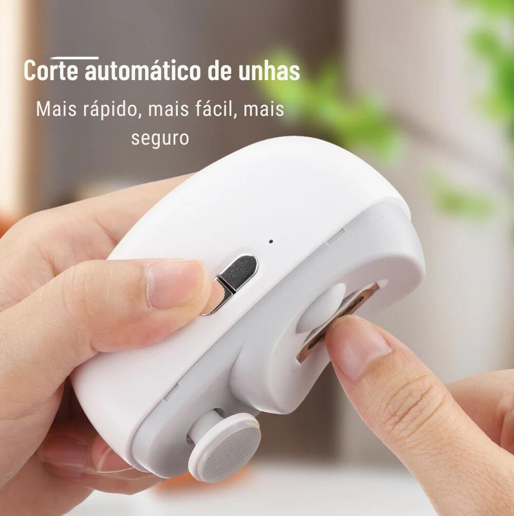 Corta Unhas Elétrico, com lixa e polimento